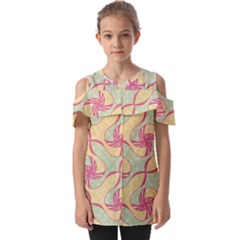 Fold Over Open Sleeve Top 