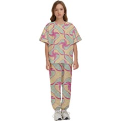 Kids  T-Shirt and Pants Sports Set 