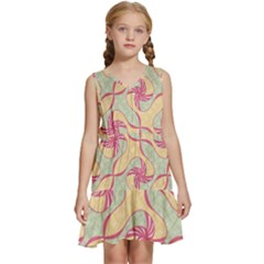 Kids  Sleeveless Tiered Mini Dress 