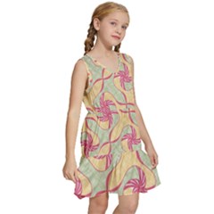 Kids  Sleeveless Tiered Mini Dress 