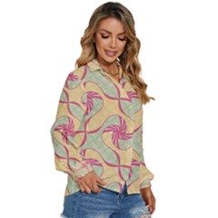 Women s Long Sleeve Button Up Shirt 