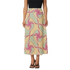 Classic Midi Chiffon Skirt 