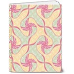 Abstract Pattern Design Scrapbooking 6  x 8  Hardcover Notebook