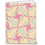 Abstract Pattern Design Scrapbooking 5  x 7  Hardcover Notebook