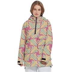 Women s Pullover Zip Ski and Snowboard Waterproof Breathable Jacket 