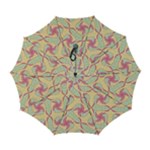 Abstract Pattern Design Scrapbooking Automatic Folding Umbrella with Case (Large)