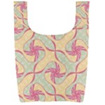 Abstract Pattern Design Scrapbooking Foldable Shopping Bag