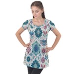 Puff Sleeve Tunic Top