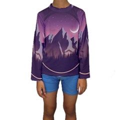 Kids  Long Sleeve Swimwear 