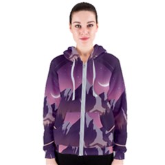 Women s Zipper Hoodie 