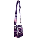 Mountain Night Crescent Moon Shoulder Strap Belt Bag