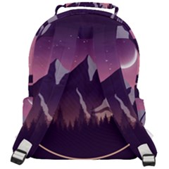 Rounded Multi Pocket Backpack 