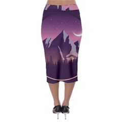 Midi Pencil Skirt 