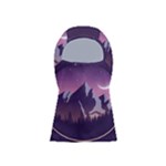 Mountain Night Crescent Moon Balaclava Face Mask