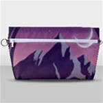 Mountain Night Crescent Moon Handbag Organizer