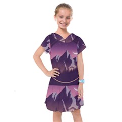 Kids  Drop Waist Dress 