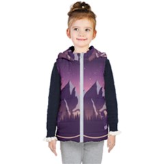 Kids  Hooded Puffer Vest 