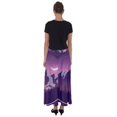 Flared Maxi Skirt 