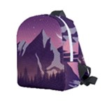 Mountain Night Crescent Moon Kids  Age 2-4 Lightweight Preschool Backpack