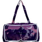 Mountain Night Crescent Moon Multi Function Bag