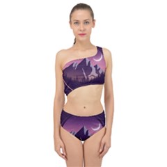 Spliced Up Two Piece Swimsuit 