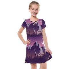 Kids  Cross Web Dress 