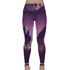 Lightweight Velour Classic Yoga Leggings 