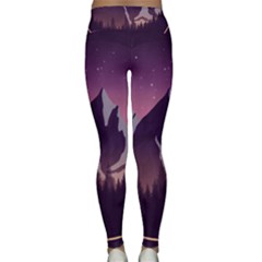 Lightweight Velour Classic Yoga Leggings 