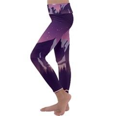 Kids  Lightweight Velour Classic Yoga Leggings 