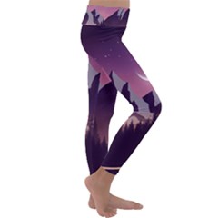 Kids  Lightweight Velour Classic Yoga Leggings 