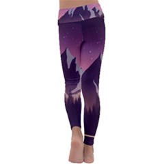 Kids  Lightweight Velour Classic Yoga Leggings 