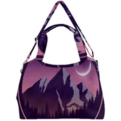 Double Compartment Shoulder Bag 