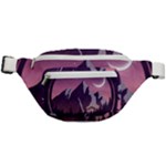 Mountain Night Crescent Moon Fanny Pack