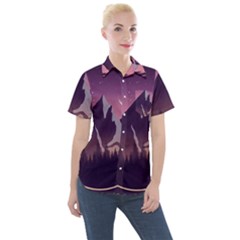 Women s Short Sleeve Pocket Shirt 