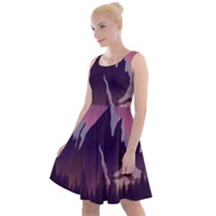 Knee Length Skater Dress 