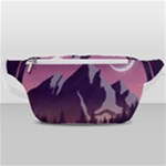 Mountain Night Crescent Moon Waist Bag 