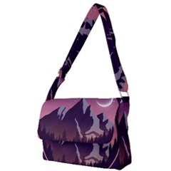 Full Print Messenger Bag (L) 