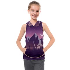 Kids  Sleeveless Hoodie 