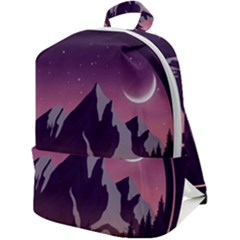 Zip Up Backpack 