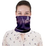 Mountain Night Crescent Moon Face Covering Bandana (Adult)