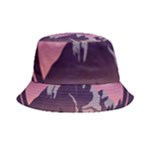 Mountain Night Crescent Moon Inside Out Bucket Hat