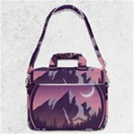 Mountain Night Crescent Moon MacBook Pro 13  Shoulder Laptop Bag 