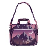 Mountain Night Crescent Moon MacBook Pro 15  Shoulder Laptop Bag