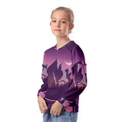 Kids  Long Sleeve T-Shirt with Frill  