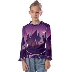 Kids  Frill Detail T-Shirt 