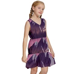 Kids  Sleeveless Tiered Mini Dress 