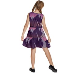 Kids  Sleeveless Tiered Mini Dress 