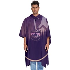 Men s Hooded Rain Ponchos 