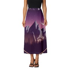 Classic Midi Chiffon Skirt 