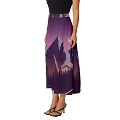 Classic Midi Chiffon Skirt 